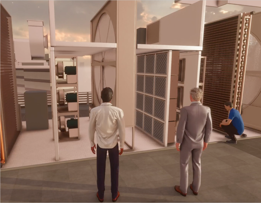 Industrial metaverse: interactive showrooms and digital twins