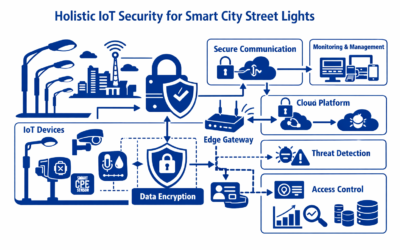 Holistic IoT Security Architecture for Smart‑City Street‑Light Controllers