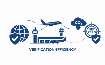 How might verification efficiency help the aviation industry achieve its net zero goals? What is verification efficiency?