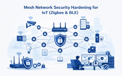 Mesh Network Security Hardening for IoT (Zigbee & BLE)